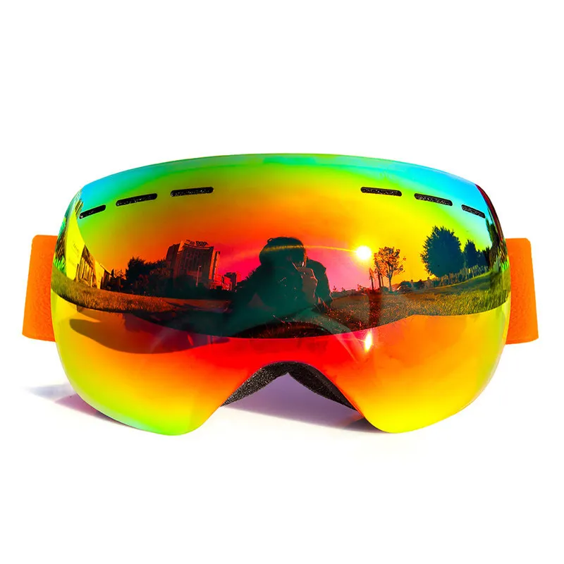 Good price Snowboarding Eyes Protection Frame Material TPU ski goggles custom for adult ski goggle