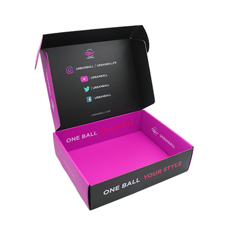 Top grade black mailer box