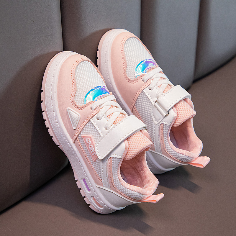 2021 spring autumn unisex children new soft luxury sneaker boys non-slip sport shoes bottom girls flat sneaker kids designers
