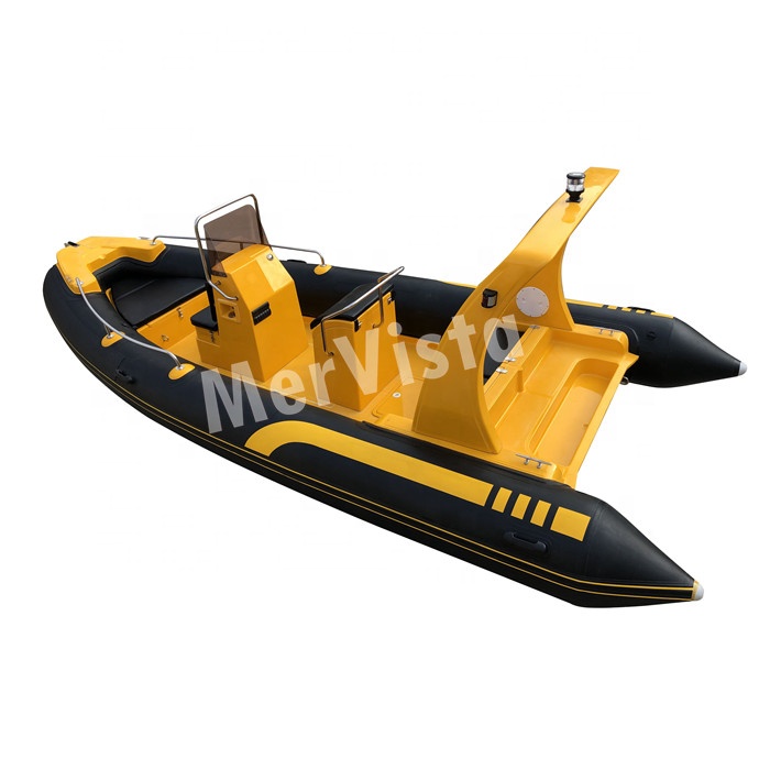 CE RHIB Китай Hypalon ПВХ складная жесткая надувная лодка на продажу