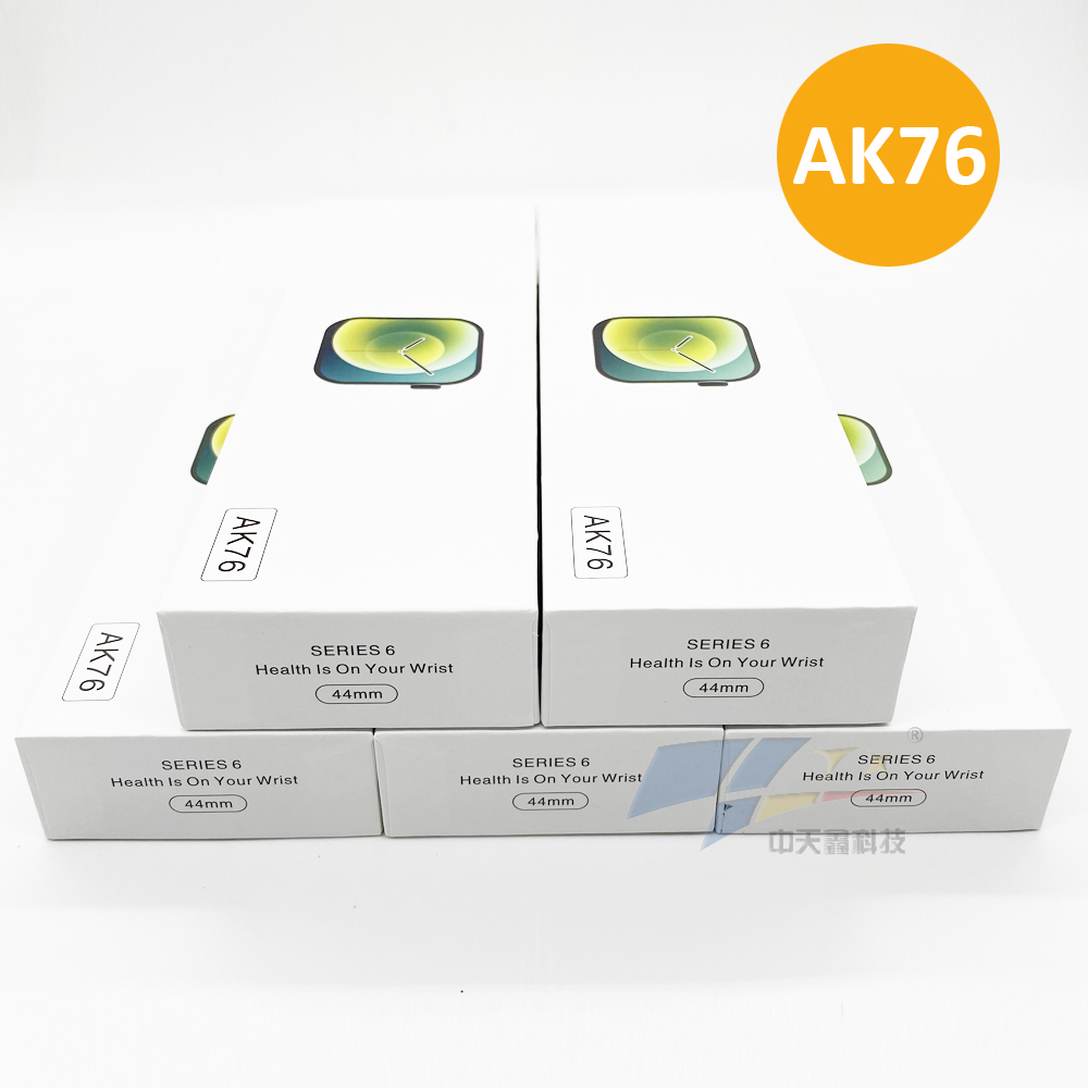 Смарт-часы AK76 с поддержкой Bluetooth, фитнес-трекером и сенсорным экраном