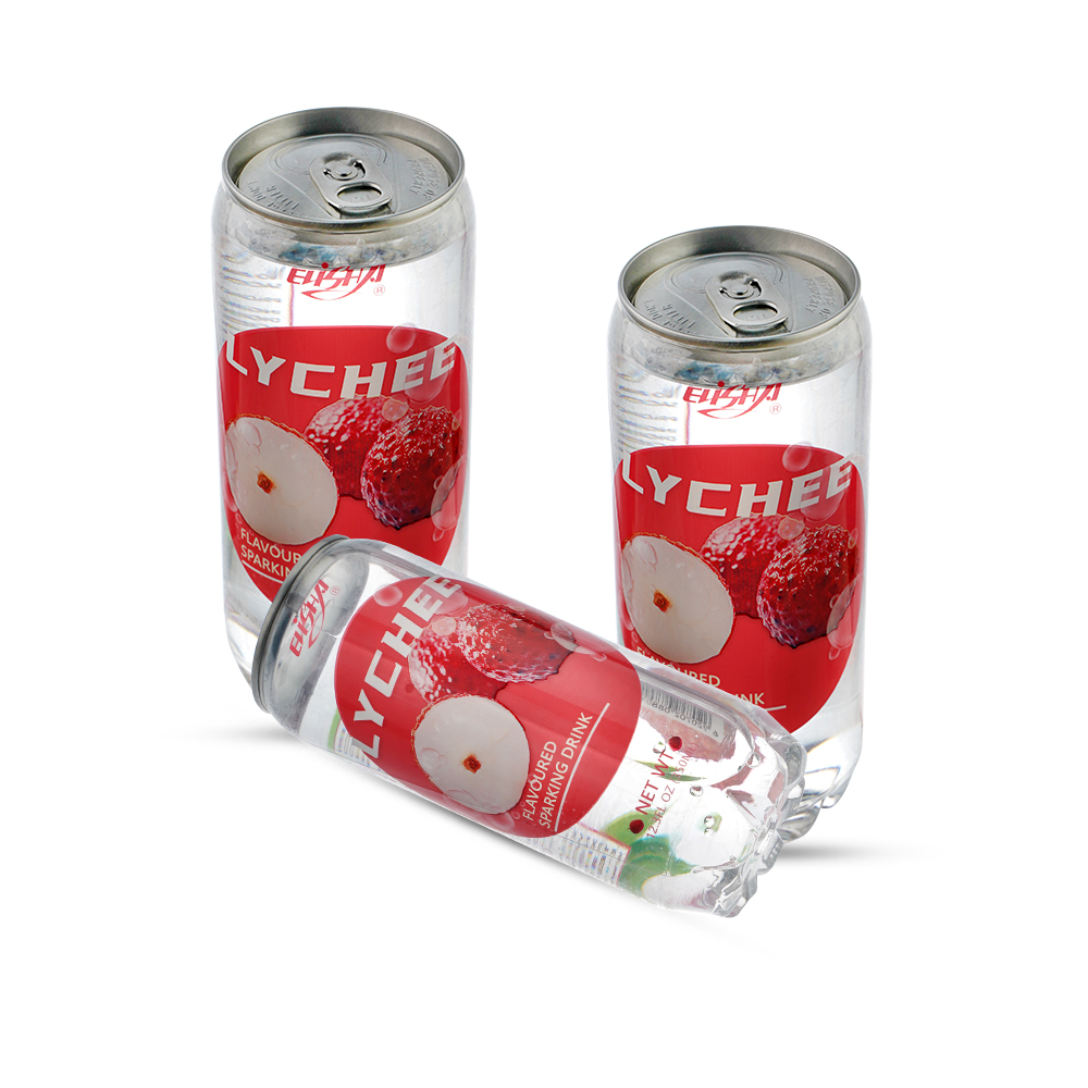 New lychee drink oem soft drink Elisha sparkling drink