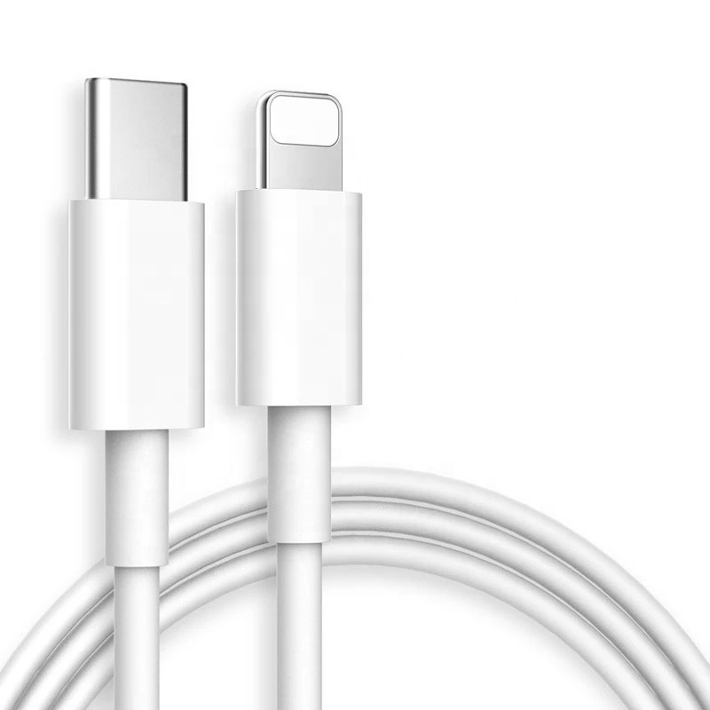 1 м 2 м 18 Вт PD USB C к IOS для iPhone 12 Pro Max, зарядное устройство, Дата-кабель для iPhone, зарядный кабель для iPhone, Зарядные кабели