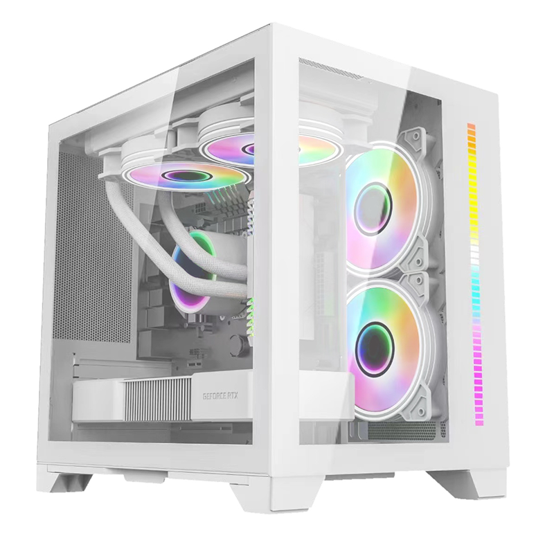 ATX/Micro-ATX ПК корпус ПК игровой RGB вентилятор компьютерный корпус и ПК башни atx стеклянный корпус компьютера