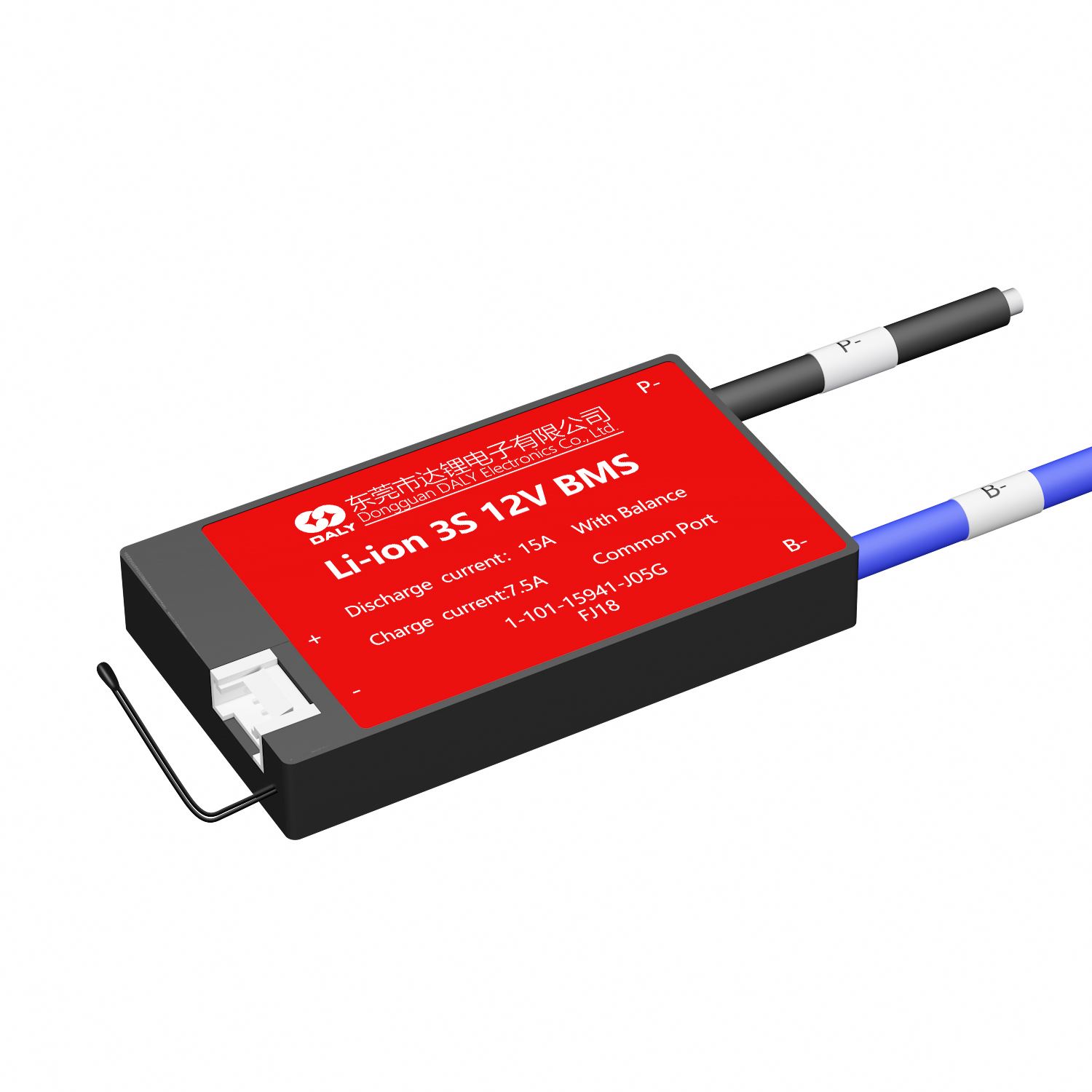 Уличный фонарь Daly на солнечной энергии NMC BMS li-ion 3S 12 В 15 А, система управления батареями на солнечных панелях