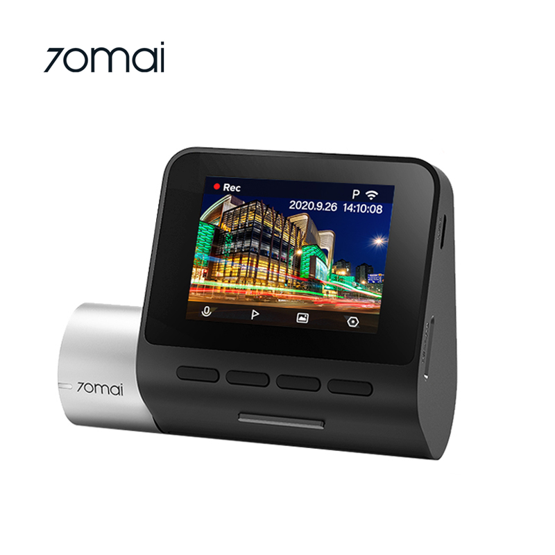 70mai dash cam Pro Plus A500S 2 дюймовый IPS экран передние и задние шины 4k Wi-Fi камеры автомобиля dash cam черный ящик