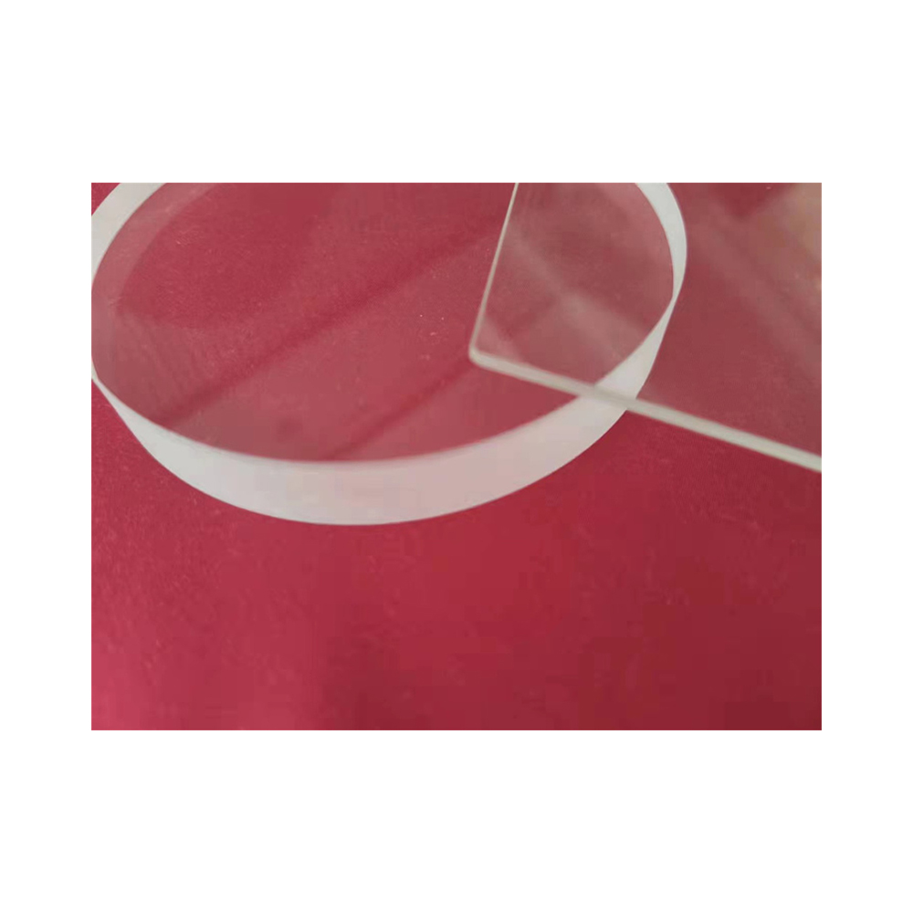 Good Quality Customised 99.99% Pure Quartz Optical Synthetic Quartz Plate Clear Quartz Plate