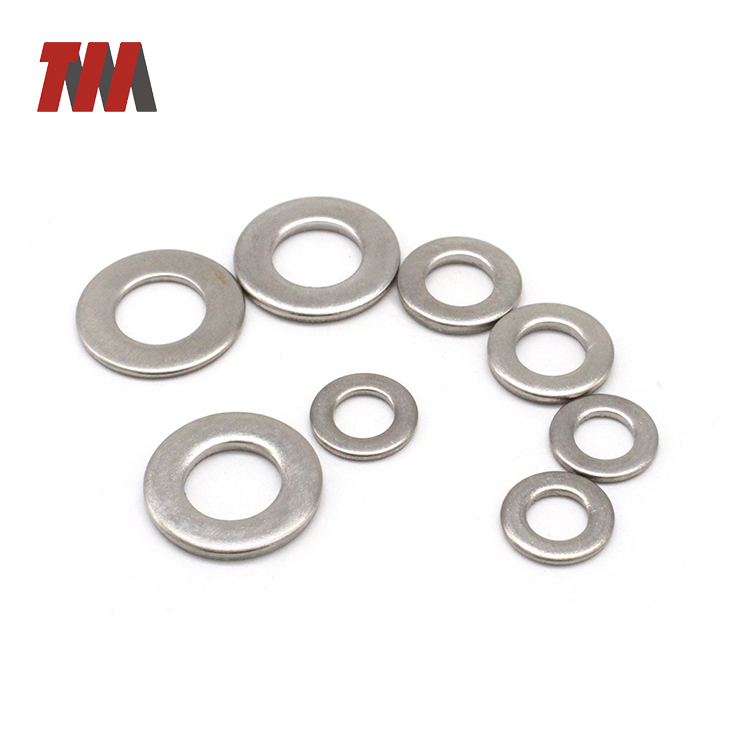 round flat stainless steel Washer
