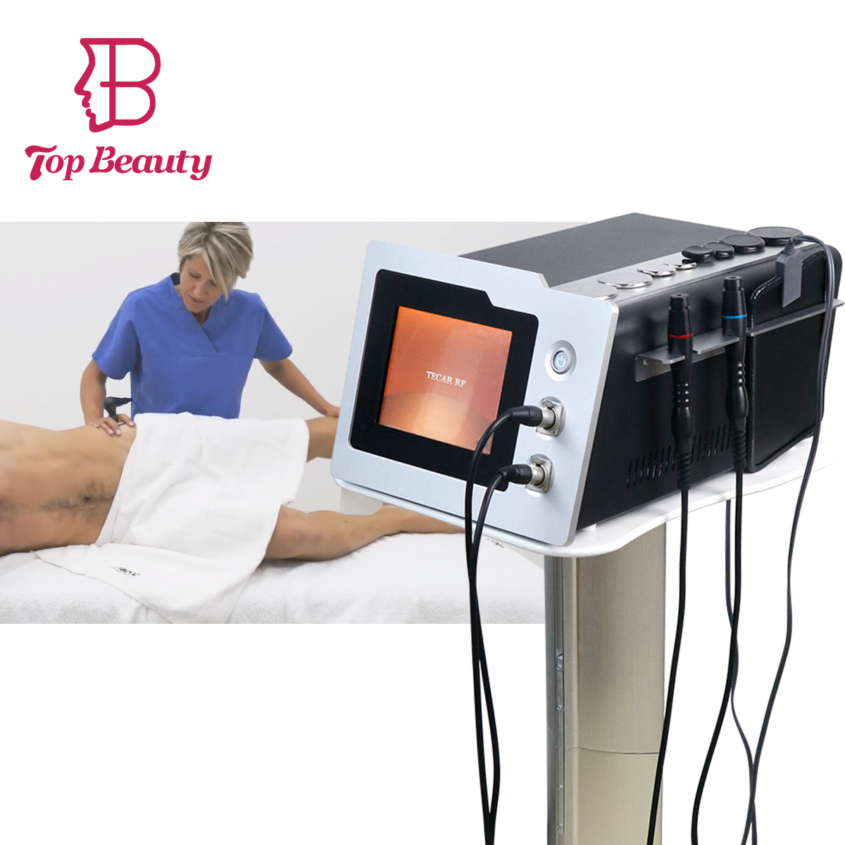 Физиотерапия diathermy tecar cet ret монополярная портативная машина