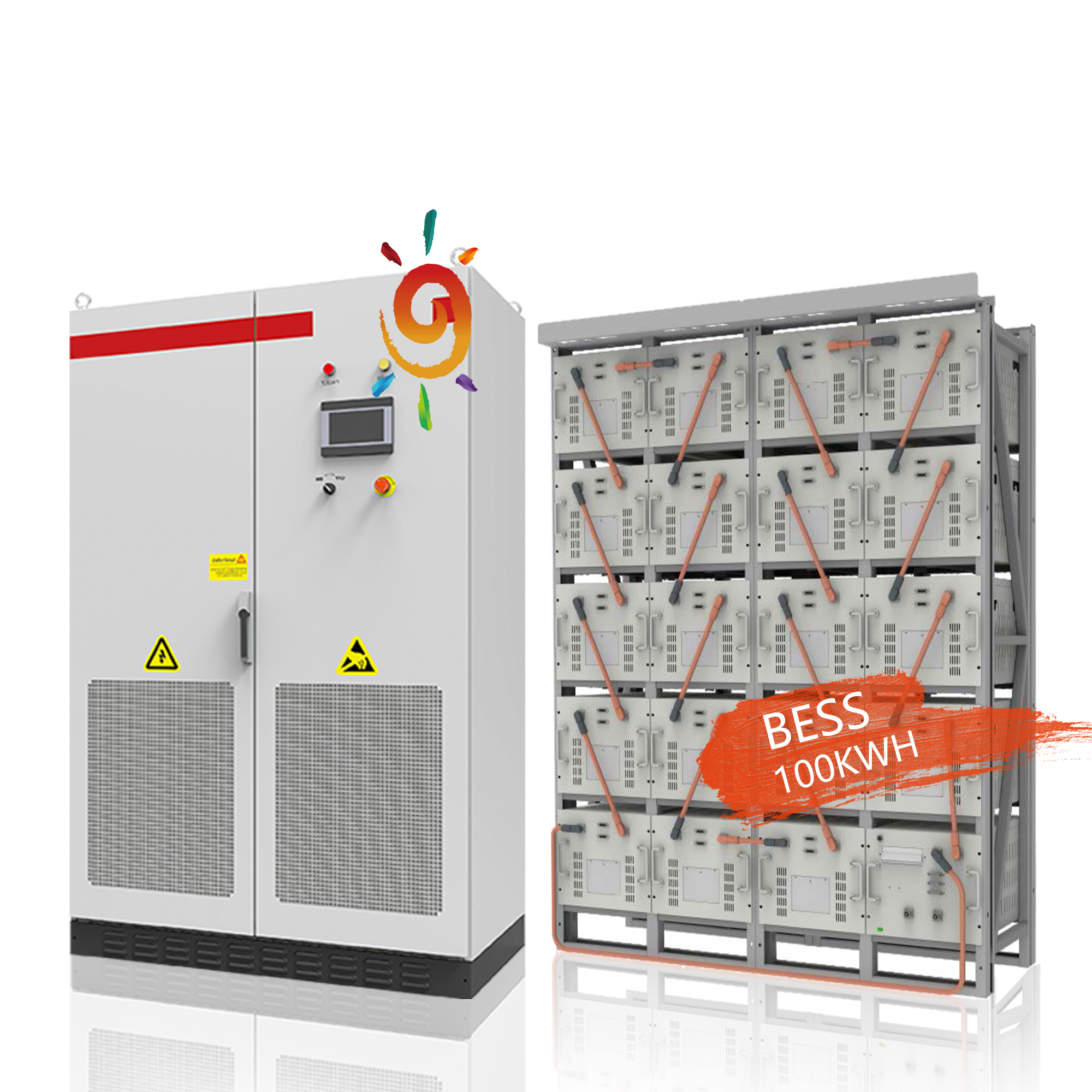 Off Grid Solar Energy System 50kw 100kw 150kw 200kw Diesel Generator Solar Panel System