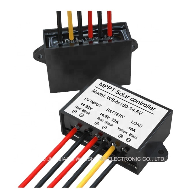 14,6 V MPPT Контроллер заряда для фотоэлектрических систем и 150 Вт MPPT регулятором солнечного зарядного устройства 99% Солнечный контроллер заряда батареи нормально разомкнутый WS-M150-14.6V