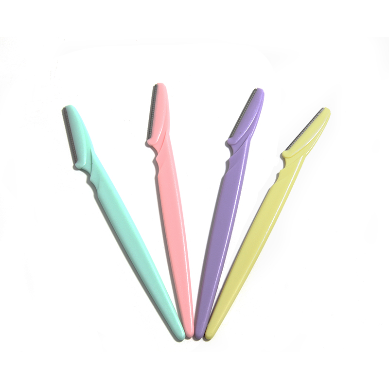 Hot selling plastic private label oem razor eyebrow