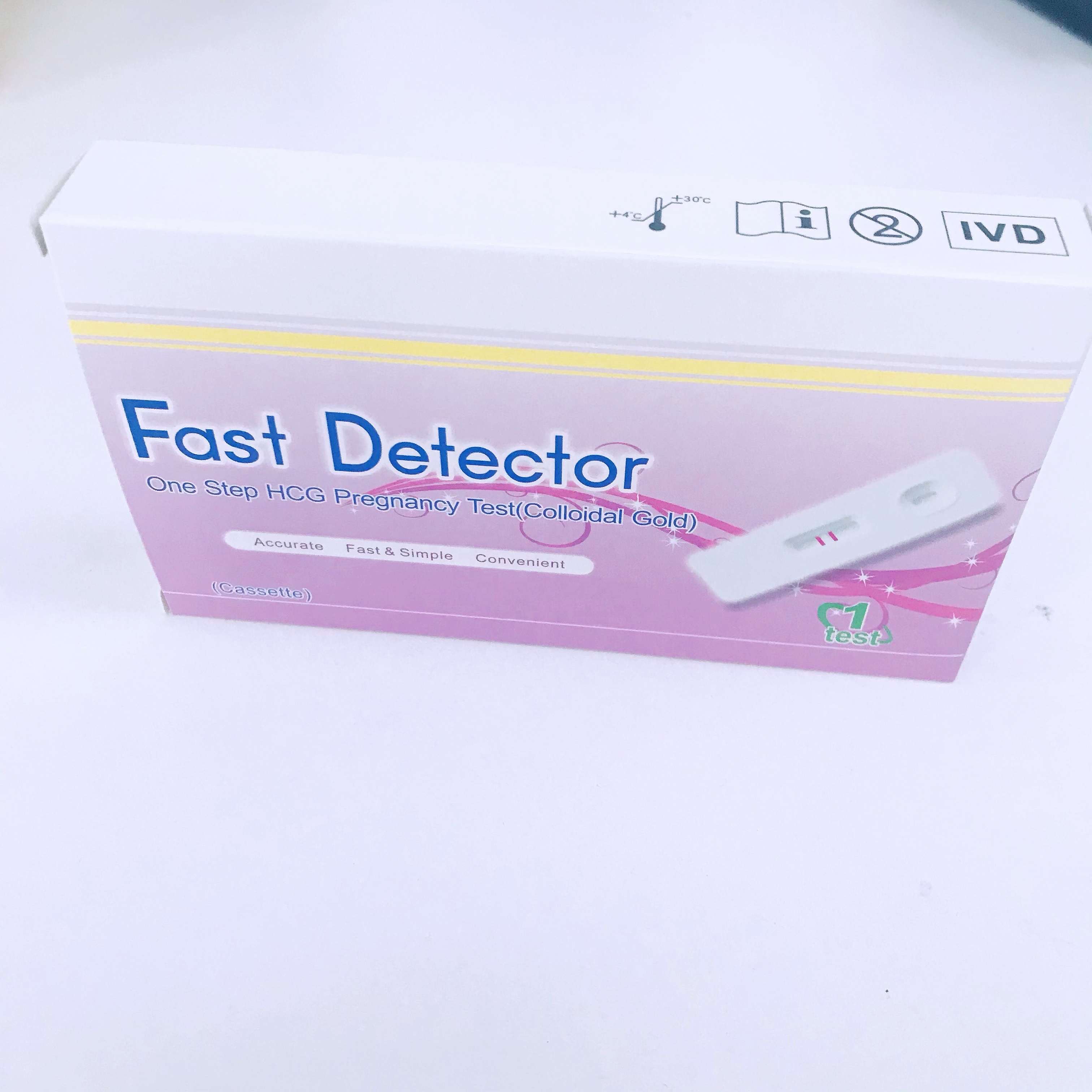 Hot sale home use baby check HCG cassette pregnancy test