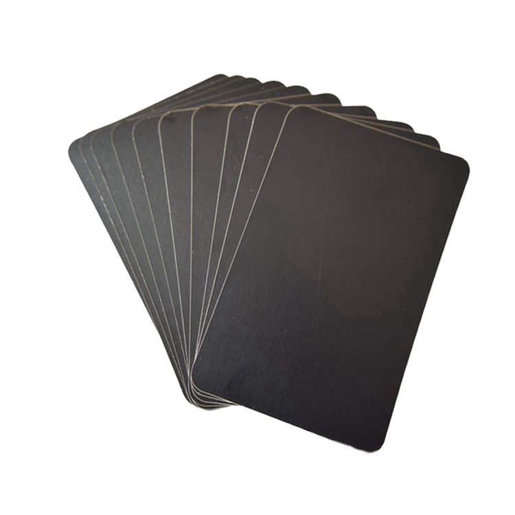 OEM Custom stainless steel silver metal business cards