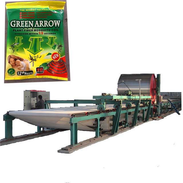 new technology safest effective machine to produce fiber paper mosquito coil