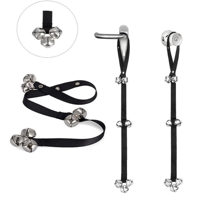 Potty Bells Dog Doorbells For Housetraining Potty Training Dog Or Puppy Adjustable Strap Door Bell