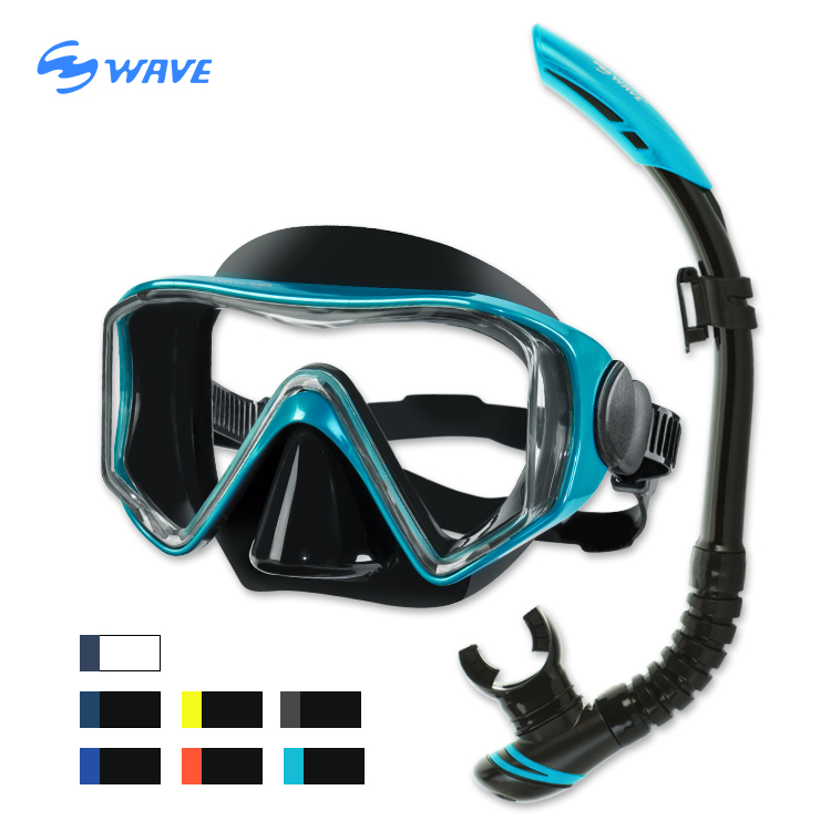 Silicone & PC Customized Color for Go Pro Mount Professional Lsr Diving Mould Optical Snorkel Mask sets