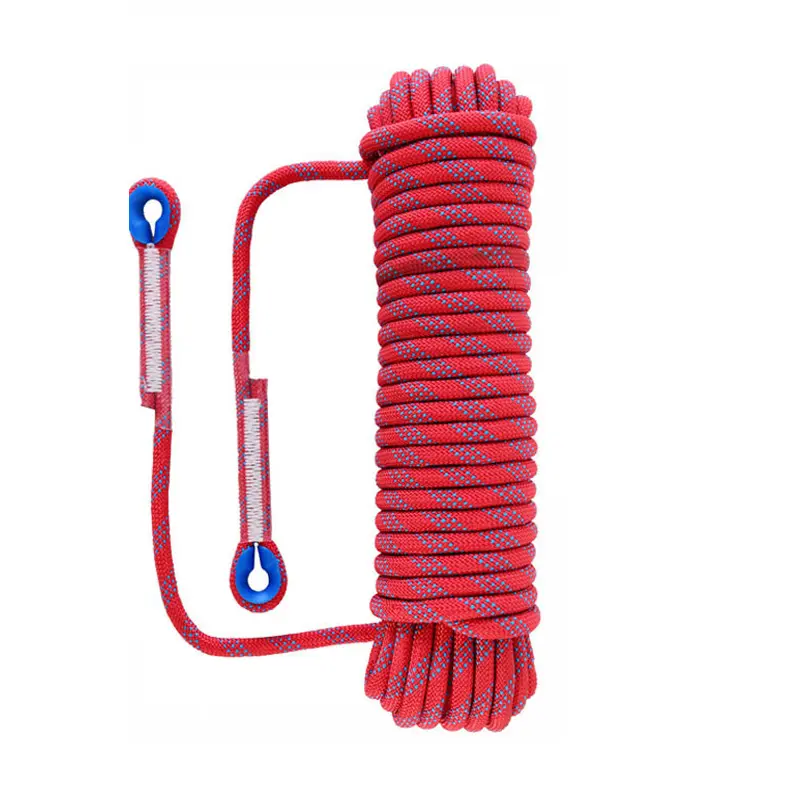 Top Quality 8mm 10mm 12mm 14mm 16mm 18mm Outdoor Braided Polyester Rope Safety Rope Climbing Rope