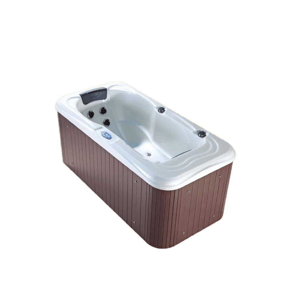 Factory direct sales outdoor whirlpools freestanding tub spa single person spa tub indoor cheap whirlpool bathtub