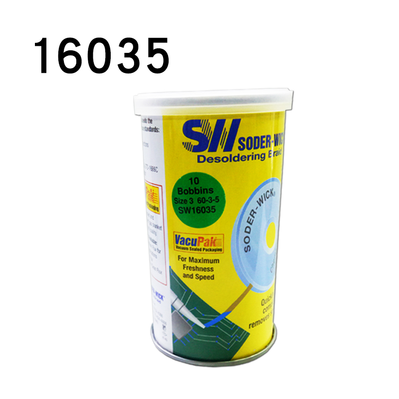 SW16035/SW16045/SW16055 фитиль для пайки/всасывающий оловянный ремень BGA оплетка для распайки припой провод инструменты для ремонта печатных плат