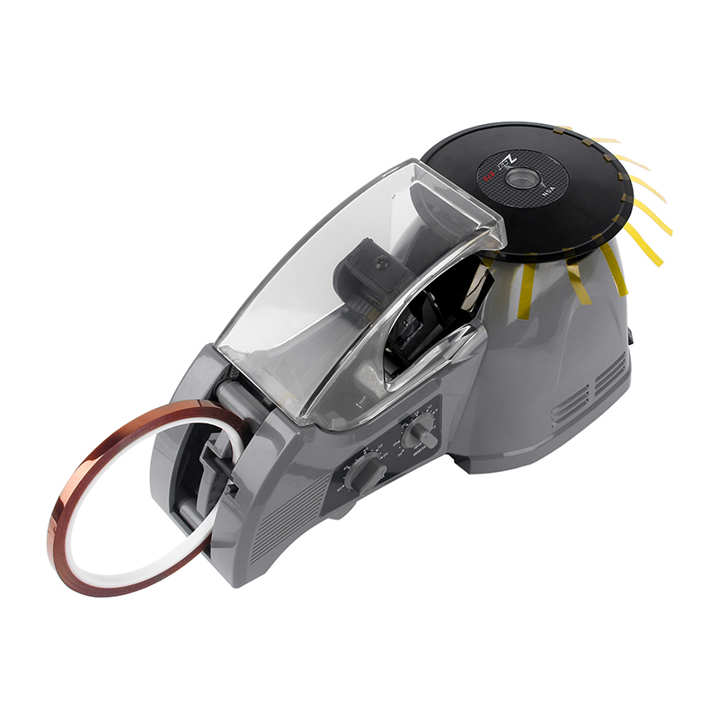 ZCUT-870 220V практичное упаковочная машина для 3 - 25 мм ширина лента для резки клейкой ленты Настольный карусель установка для мерной отрезки ленты