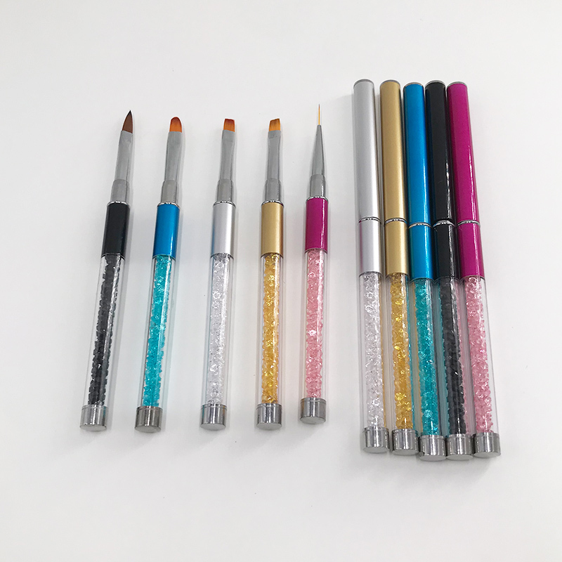 Hot Selling Nail Brush Gel Brush For Manicure Acrylic UV Gel Extension Pen For Nail Polish Painting Drawing Brush Paint Tools