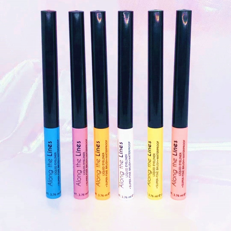 Popular Neon color Waterproof Private label Liquid Eyeliner
