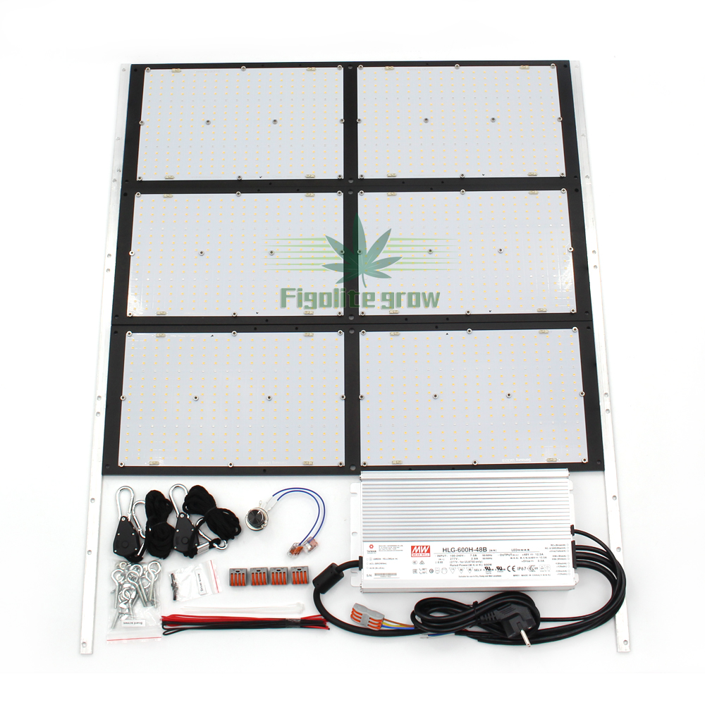 Figolite 600 Вт Samsung lm301h Светодиодная панель для выращивания растений 3000K 3500K 4000K mix 660 нм УФ ИК