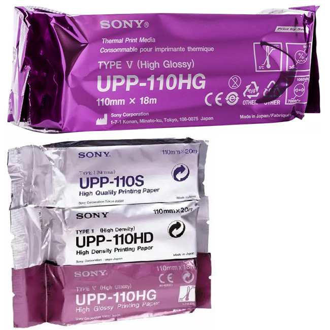 Ультразвуковая термобумага для Sony UPP-110HG UPP-110S