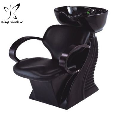 Hair salon furniture backwash unit hair wash chairs head washing bed black shampoo chair