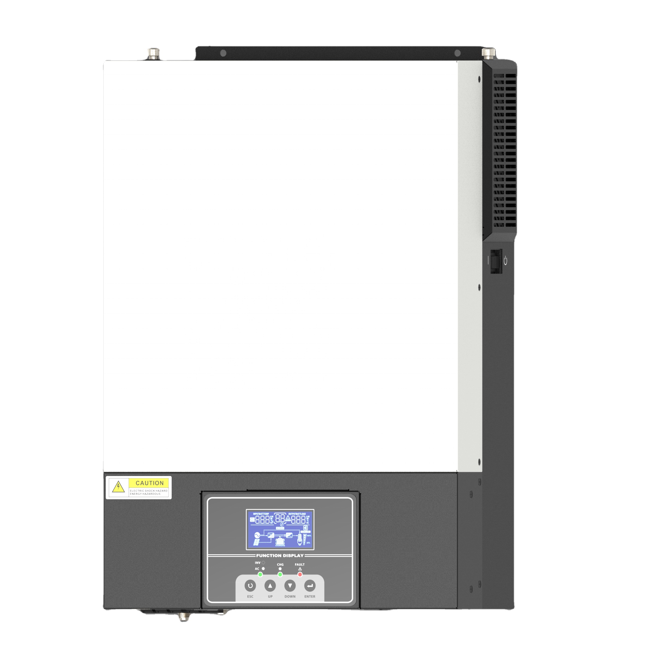 Wi-Fi 3.5KW/5.5KW со слежением за максимальной точкой мощности инвертор постоянного тока в переменный инвертор с чистым синусом солнечный инвертор вне сети домашняя солнечная система съемный жк-дисплей