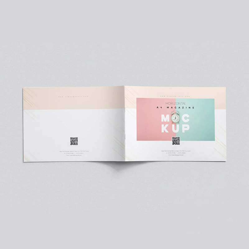 Custom Cheap Saddle Stitching Paper Paperback Book Publishing Magazine Printing