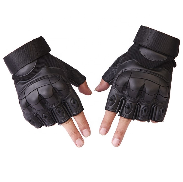 Military Assault tactical gloves fingerless for tactical and police