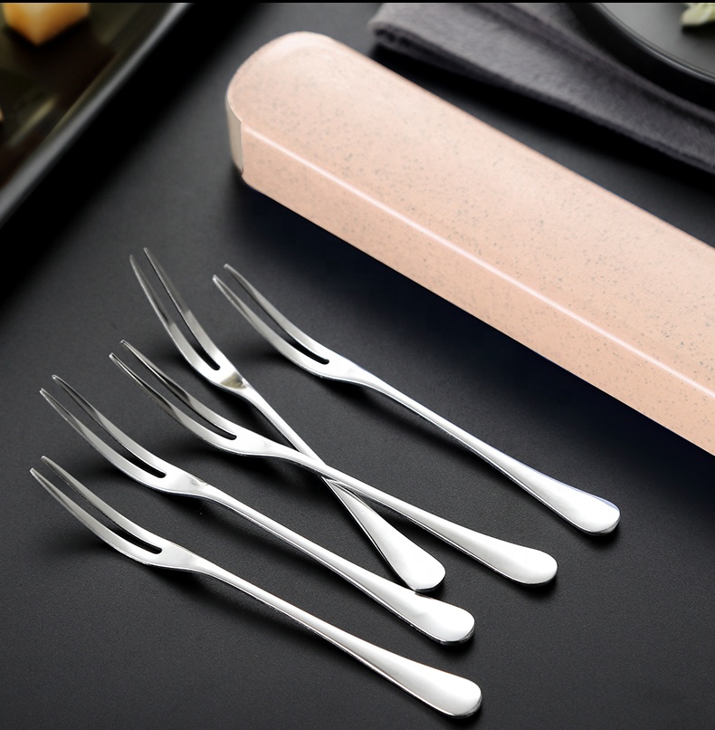 Set of 5 Luxurious fruit fork