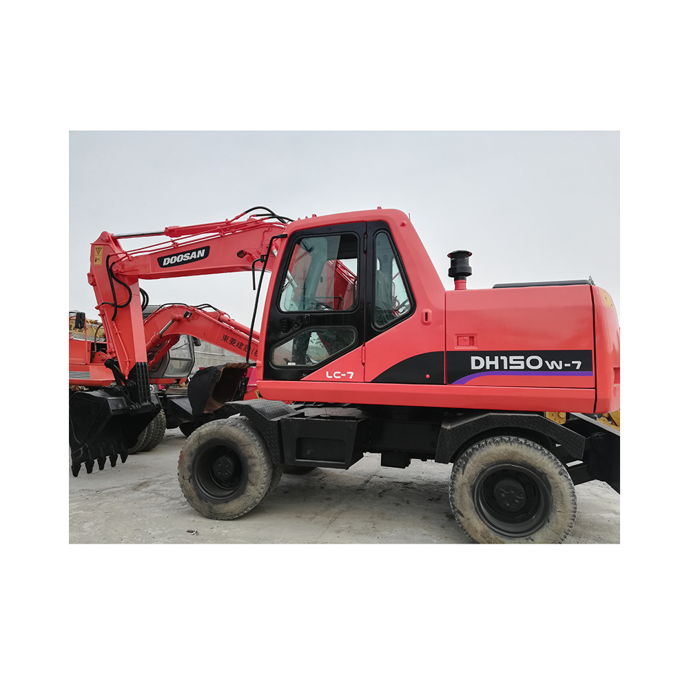 Construction Machinery Excavator Second-hand Professional Excavator DH150W-7