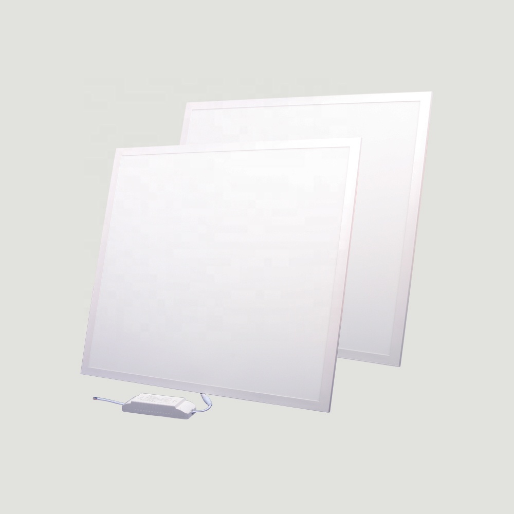 decorative light panel aluminium frame big recessed led panel light