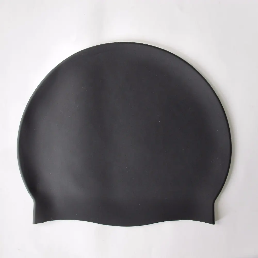 Adult customized logo swimming pool silicone latex swim cap