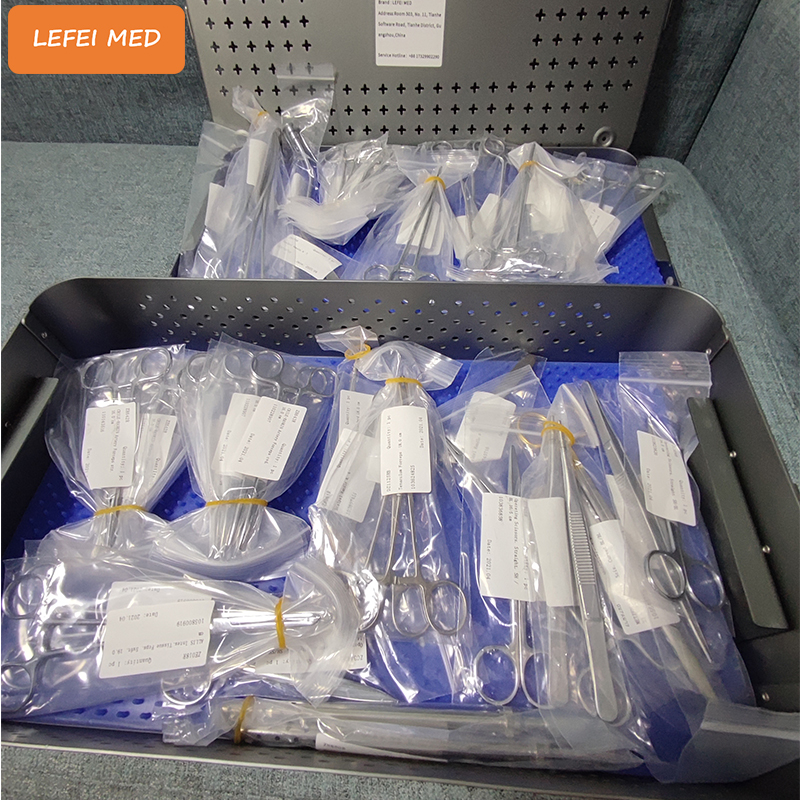 LF5700 Gynaecology Instrument Set With Stainless Steel Instrument Box