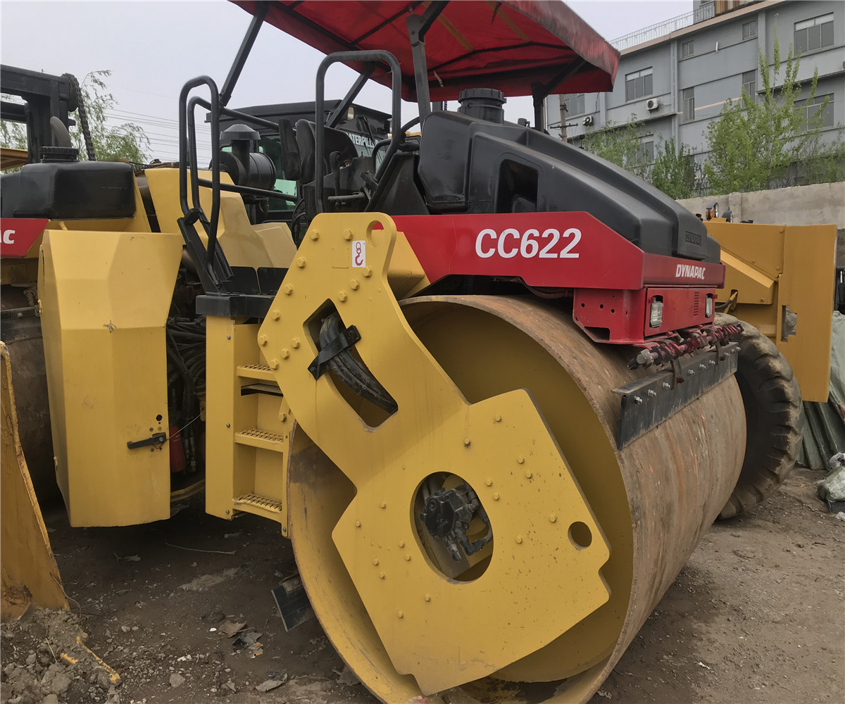 Вибрационный ролик DYNAPAC CC622, Подержанный дорожный каток DYNAPAC CC211 CC422 CC522 CC622