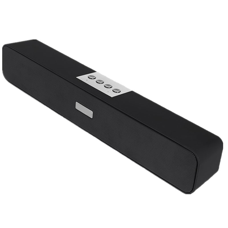 10W High Power Mini Wireless Portable Video Music Player, Super Bass Speaker Double Horn for Home Theater Surround Sound Bar