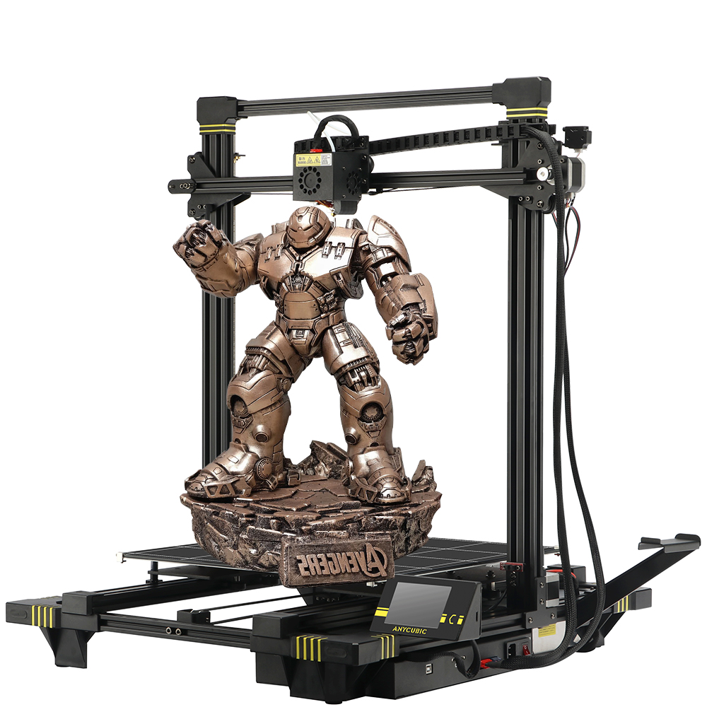 Anycubic Chiron плюс размер FDM 3D принтер UV-LED цифровой принтер быстрая 15 кг