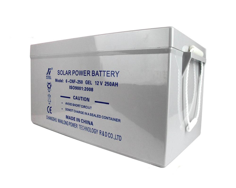 12V 250AH Rechargeable Inverter Battery Solar Gel Battery