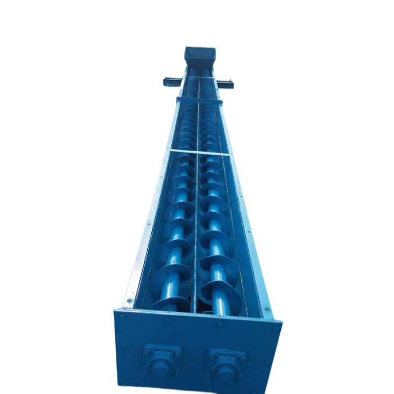 High Performance Smooth And Firm Stainless Steel Angle Screw Spiral Auger Conveying