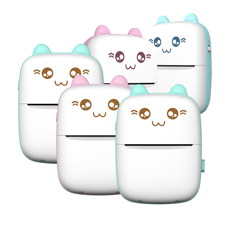 2021 Yohi Portable Office Pocket Thermal Pocket Mobile Printer Photo Wireless Printer For Kids Photo Mini Printer