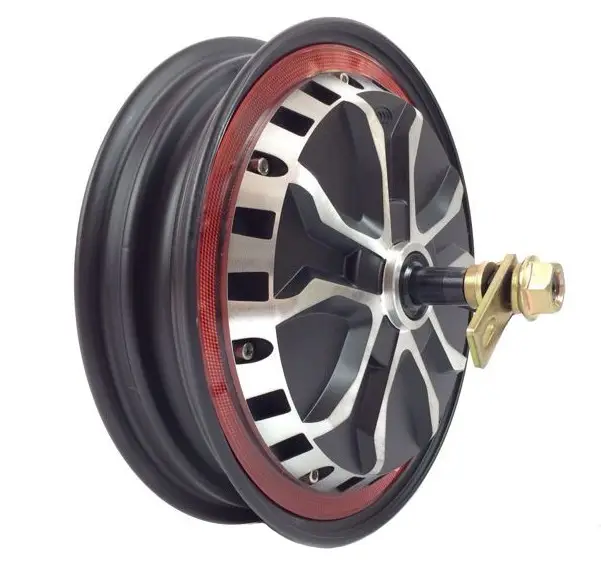 China best supplier watt brushless 10 inch 16 inch hub motor Electric rear wheel hub motor