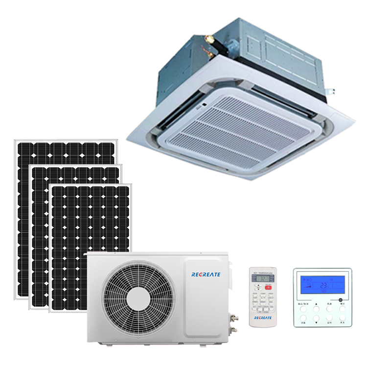 Split Air Conditioner 24000 btu Solar Powered 3hp/2ton Air Conditioner RV Split Central Home System