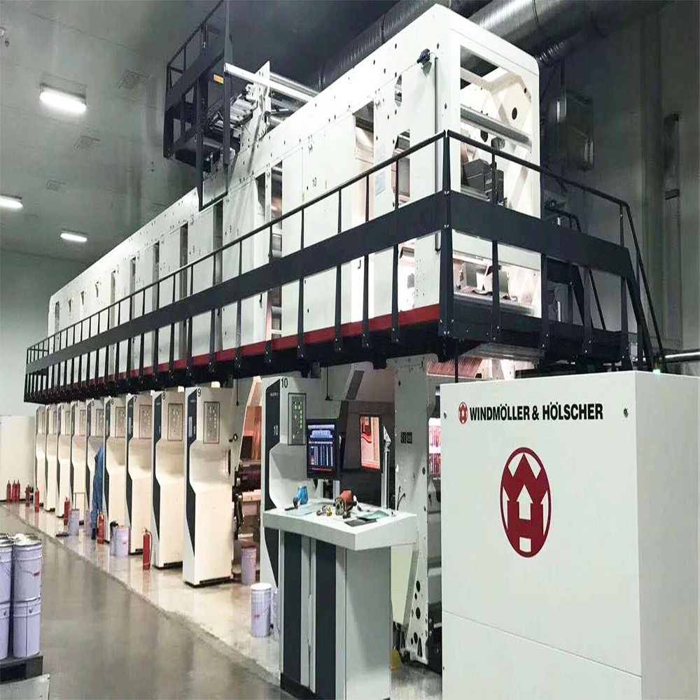 Beiren 1050 мм Ширина 10 видов цветов Пластиковые ротационная печатная машина