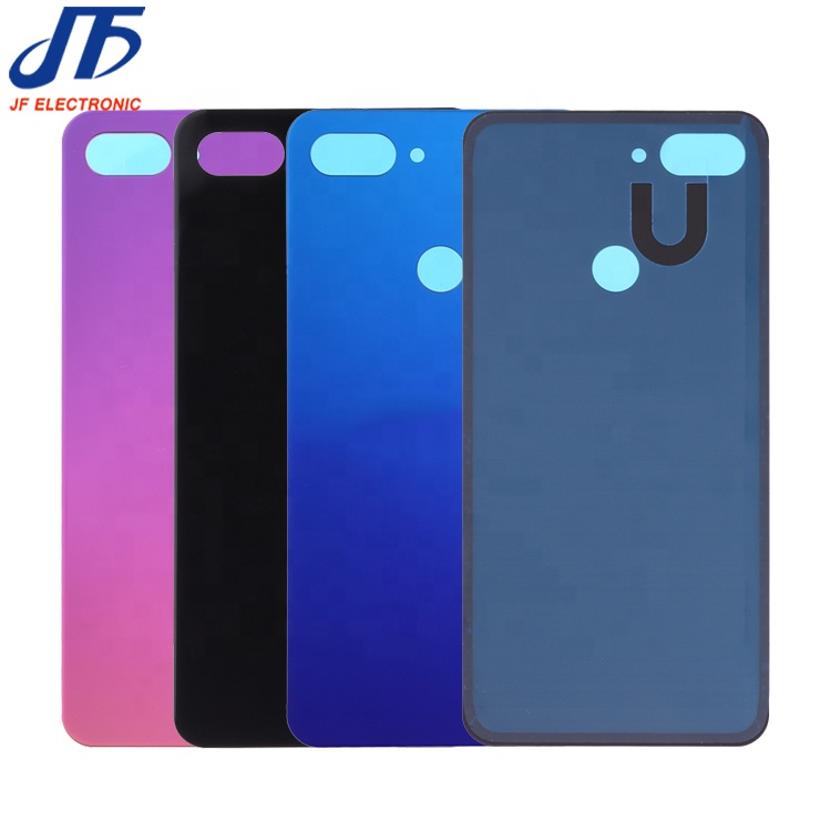 Лидер продаж, Крышка батарейного отсека, задняя крышка, стекло для Xiaomi Mi 8 Lite, задняя панель