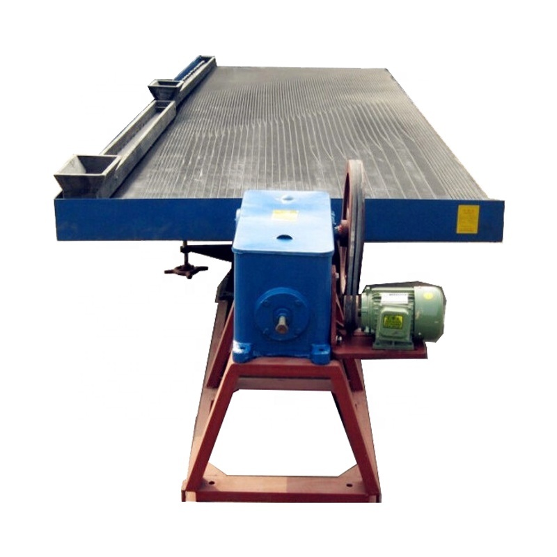 6-S Low price gravity separator gold mining shaker table for gold concentrator