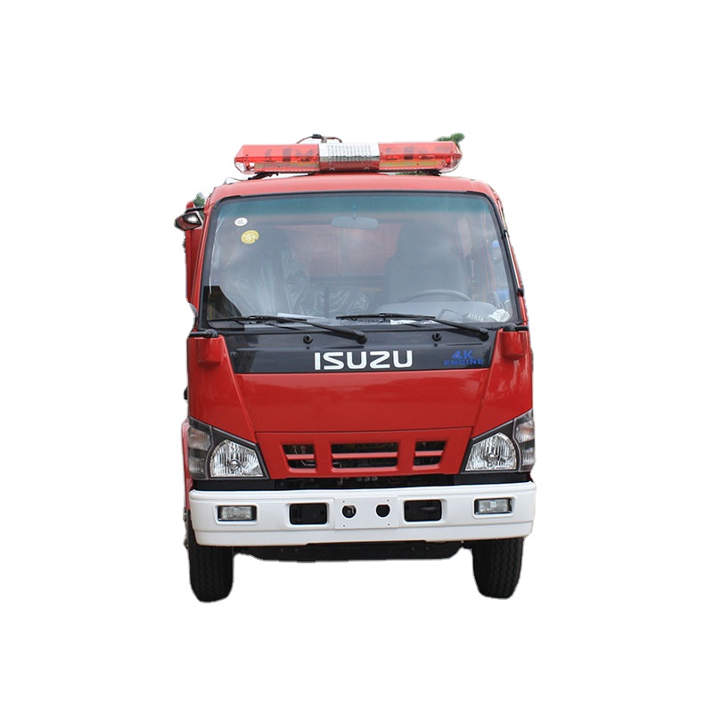4*2 4000Litre Fire Fighting Vehicle Japan Brand Fire Car Isuzu 600p Fire Engine Truck at BIG Discount